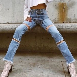 Carmar Zipper Jeans LF